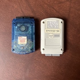 Lot Of 2 Sega Dreamcast Memory Cards Unit