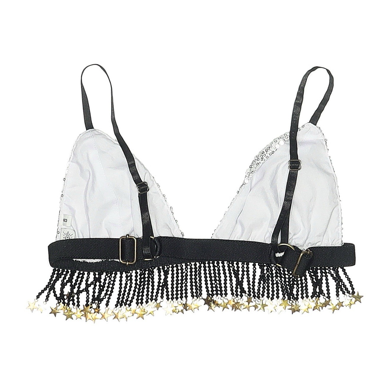 Her Pony Reggiseno Argento Stop Stella Frangia 8