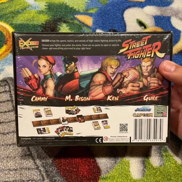Exceed Fighting System Street Fighter (M. Bison, Cammy, Ken, Guile) Set SEALED - Image 2 of 4