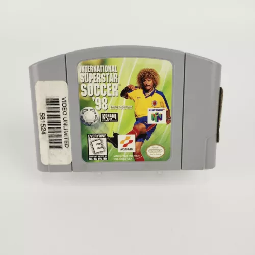 International Superstar Soccer '98 N64 (Nintendo 64, 1998) Authentic Tested