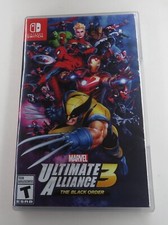 Replacement Case NO GAME Marvel Ultimate Alliance 3 The Black Nintendo Switch