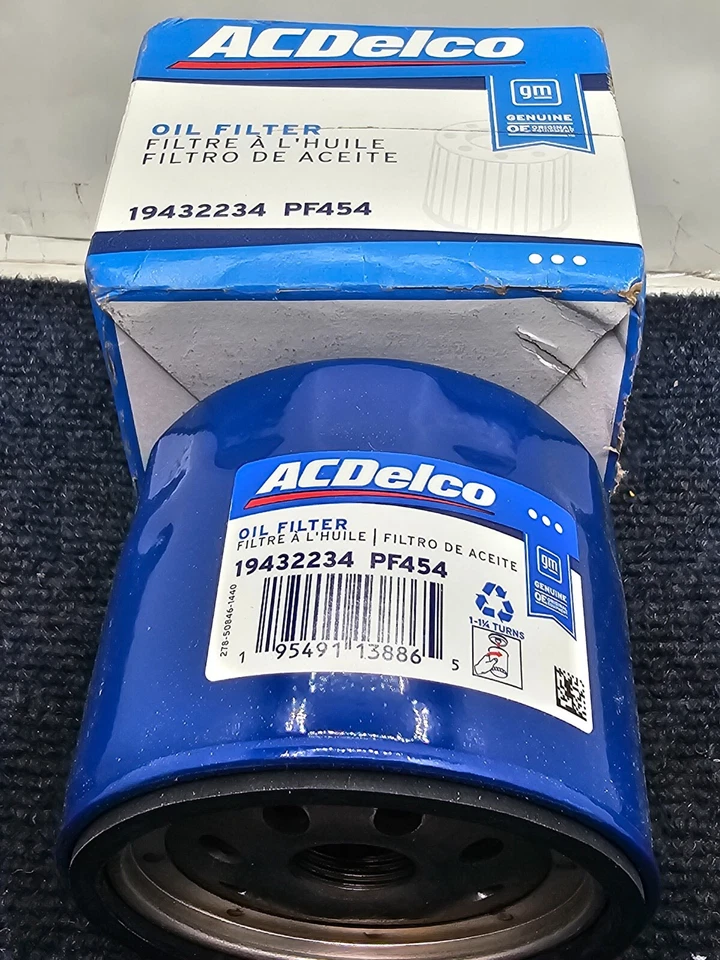 (CANTIDAD 2) Filtro de aceite AcDelco GM 19432234 para Chevrolet Silverado 2500 HD 2007 Foto 2 de 4