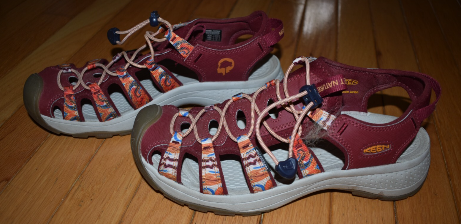 Keen Astoria West Sandalo Bordeaux Donna Scarpe da Escursione in Acqua 10