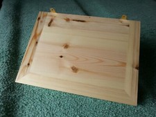 Redwood (pine) Shelf (Handmade) with ogee shaped Support Bracket
