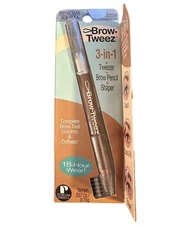 Physicians Formula Brow-Tweez 3-In-1 2233 LIGHT BROWN Eyebrow Pencil & Tweezer
