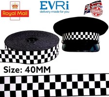 UK / Britischer Polizist Mütze / Hutband "40mm" Top Qualität Material.