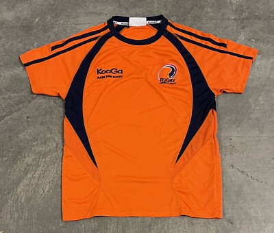 Maillot De Rugby Kooga Americas – Orange – Taille Adulte Petit (S) – Homme