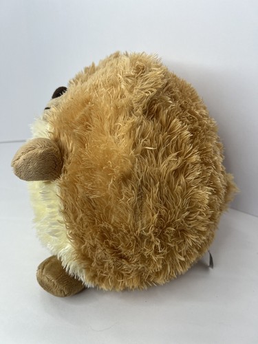 Pillow Pals Plush Bear Brown Shaggy Stuffed Animal Pillow Corduroy Nose 10 Inch - Picture 3 of 9