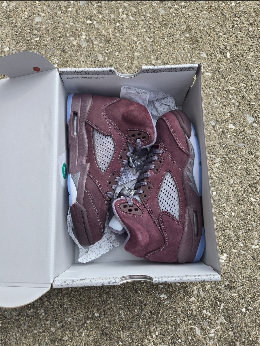 Air Jordan 5 Burgundy (Size 3.5) Ready To Ship! | eBay