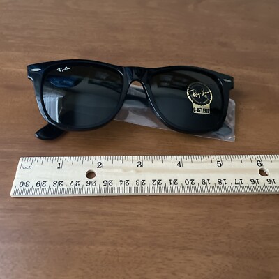 Ray Ban Wayfarer RB2140-901-54 Unisex Square Sunglasses - Green