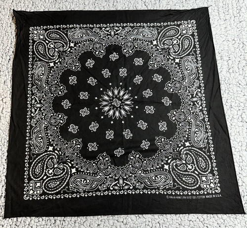 Bandana Hav-A-Hank 100% Coton Motif Paisley - Fabriqué Aux USA - 26 Coloris - Taille Standard