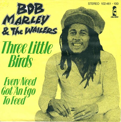 7'' Bob Marley   Three Little Birds / Germany 1980