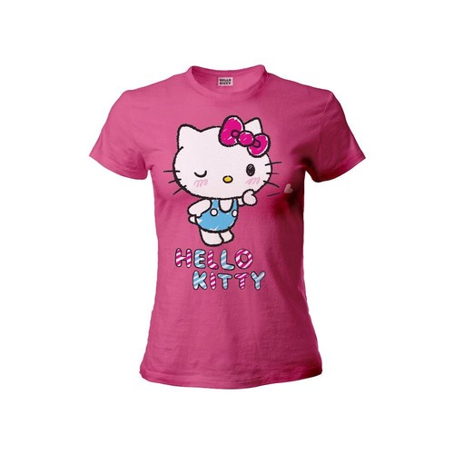 Hello Kitty X Kuromi Mädchen-Shirt - Frech Und Super Weich