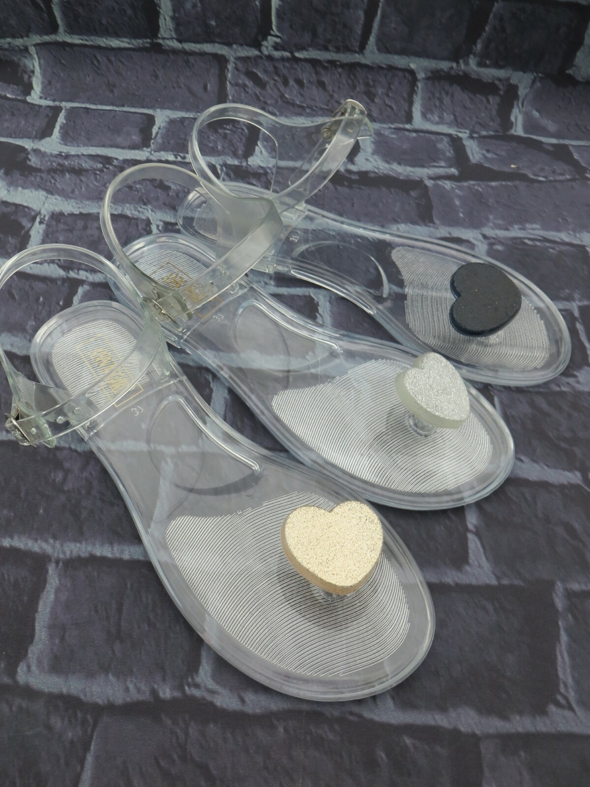 crocs isabella jelly flat bronze