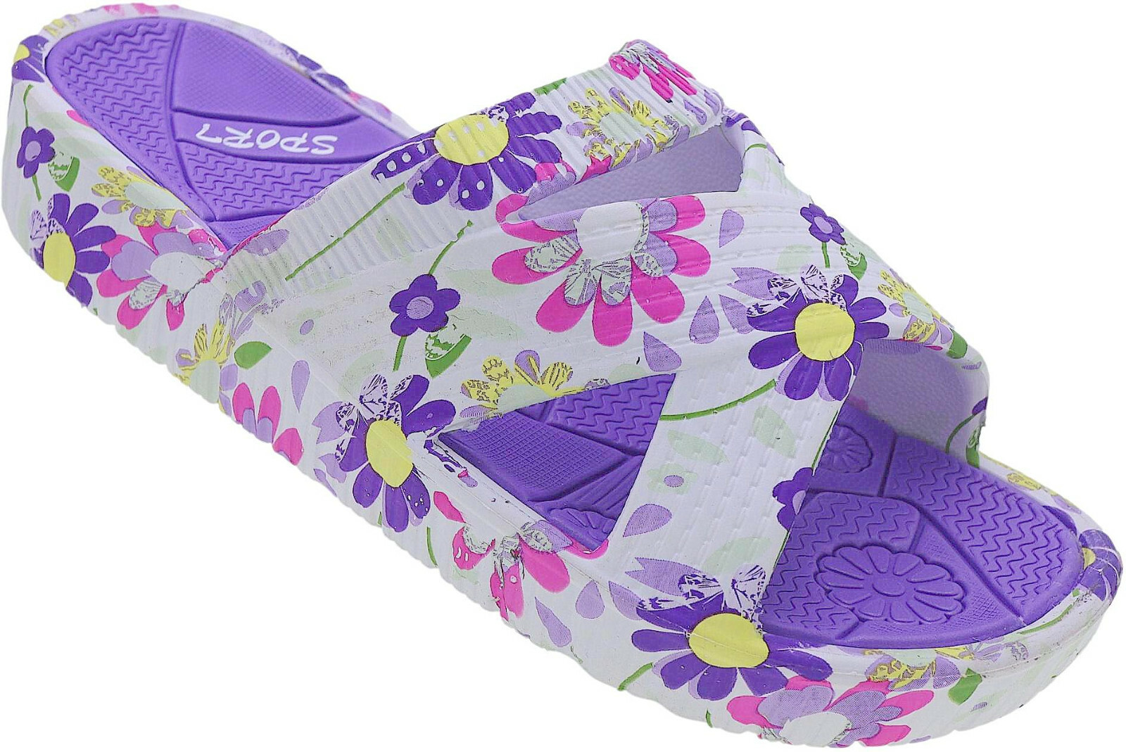 Damen Clogs Pantoletten Mit Plattform - EVA Garten Schuhe 9cm Absatz