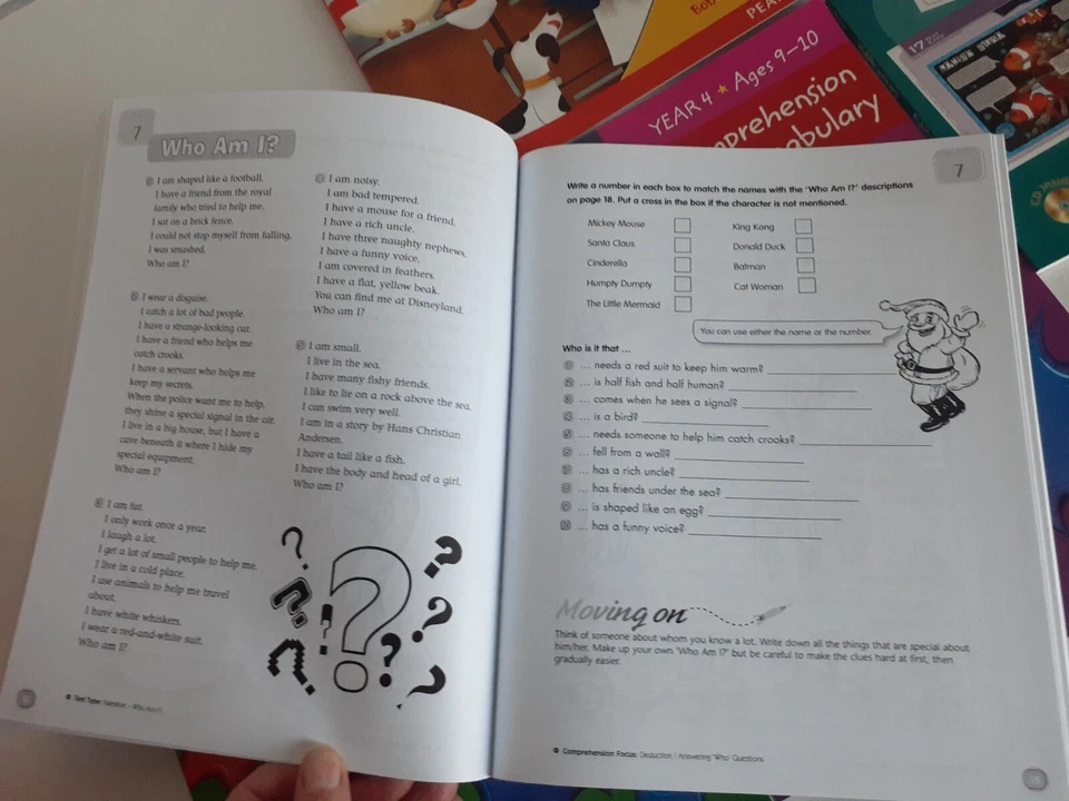 5 x Educational Books, Homeschooling, English, Comprehension, Grades 3 & 4, New - image 2 of 4