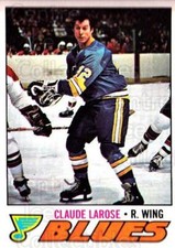 1977-78 O-pee-chee #167 Claude Larose