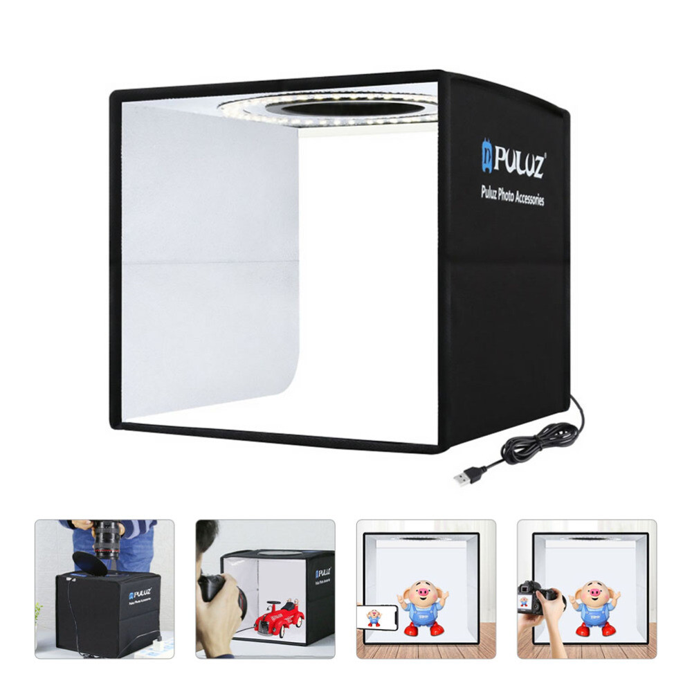 Photo Box Studio Lighting Box Cube Photography Backdrop 12 Colors