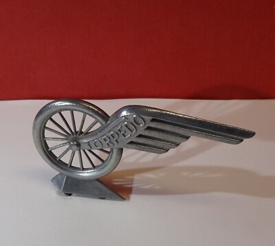 Original alte TORPEDO WERKE Schutzblechfigur Emblem Version 2 Vorkrieg
