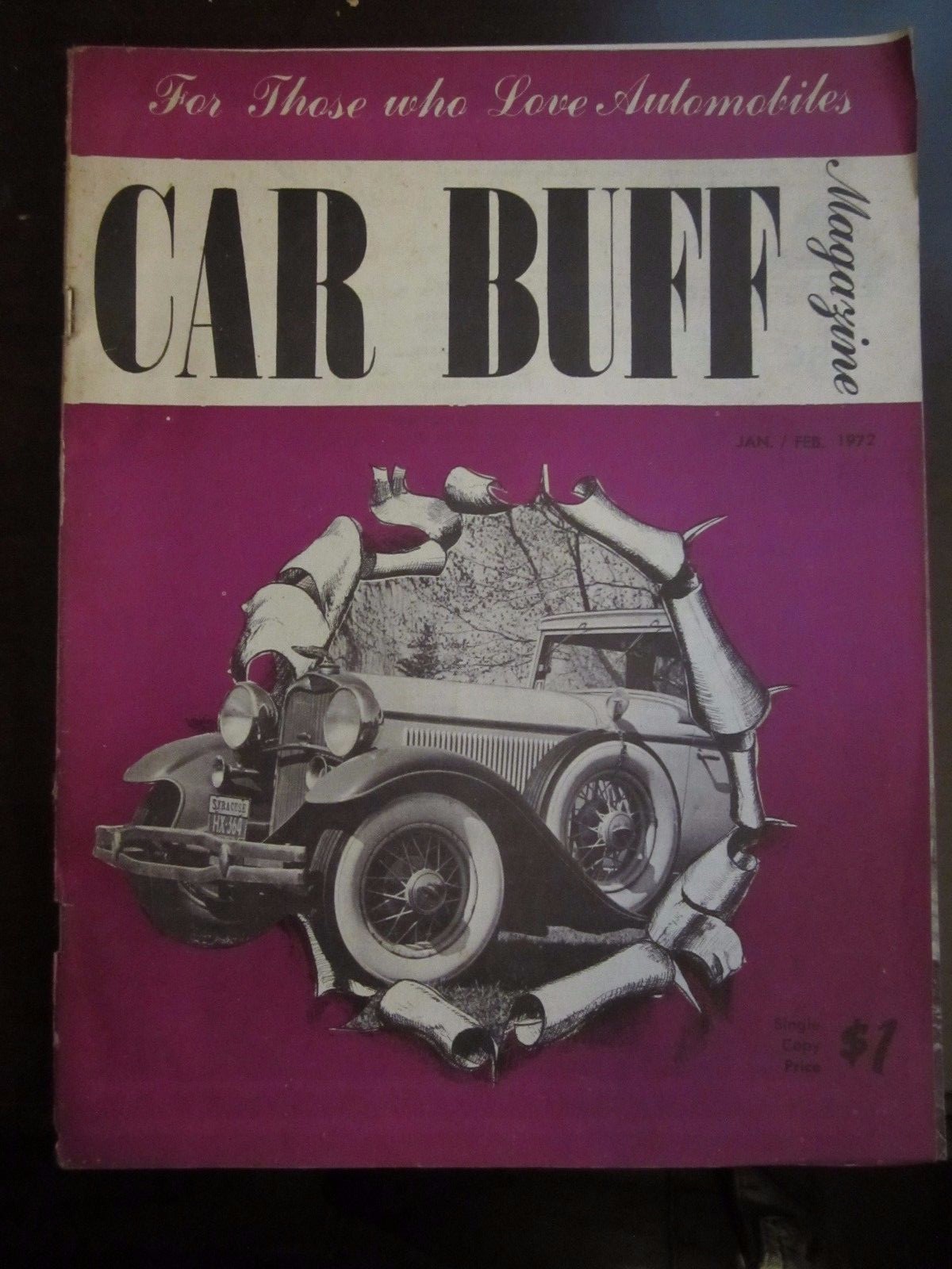 Car Buff Magazine Jan Feb 1972 (K) eBay