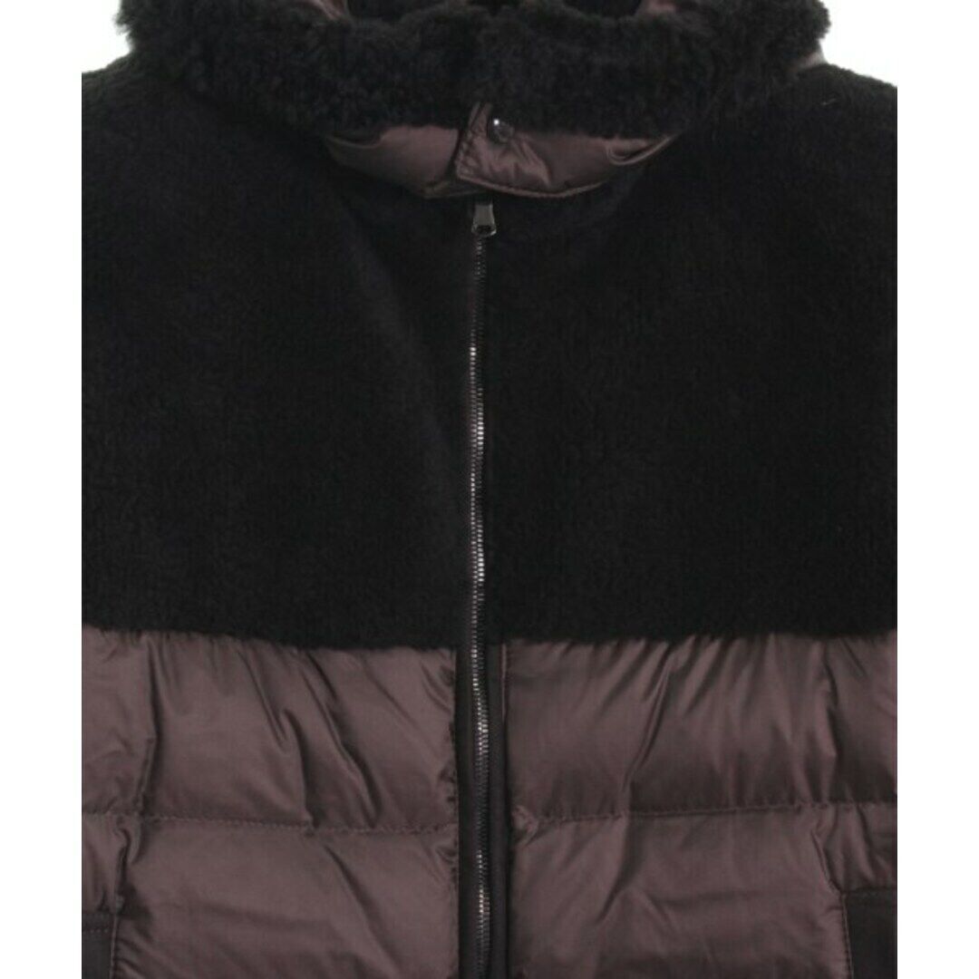 Emmeti Down Jacket/Down Vest Approximately 46 M Dark Brown Vintage