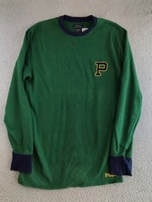 Polo Ralph Lauren Sleepwear Shirt Men's 1X Tall Green Long Sleeve Crew Neck Knit