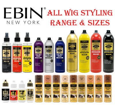 EBIN NEW YORK | Wonder Lace Bond | getönte Spitze | 24 STUNDEN KANTENZÄHMER | Perückenstyling