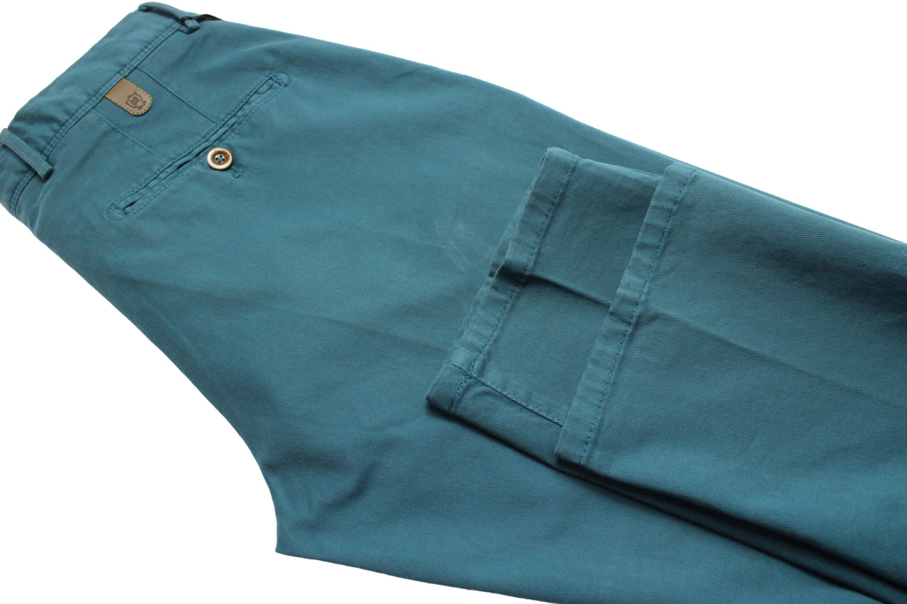 MASSIMO DUTTI Slim Fit 0008 Trousers Men's US 30 Zip Fly Tapered Chino thumbnail 5