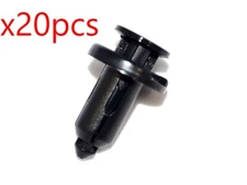 20pcs Bumper Hood Fender Splash Guard Retainer Clips Fastener for Acura Honda