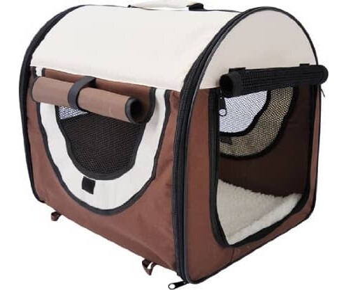 AllMyPets Trasportino Pieghevole 61cm per Viaggi con Cane e Gatto D10101