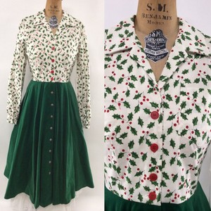 1950 style christmas dress