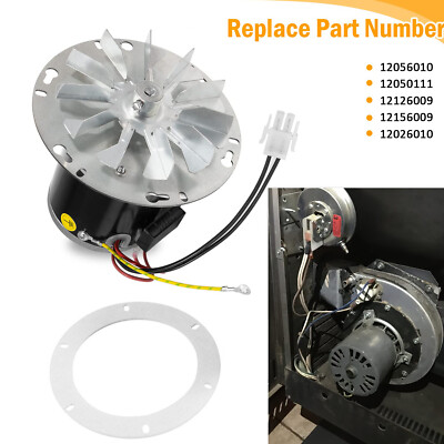 12056010 Pellet Stove Exhaust Blower Motor Kit Replace for Whitfield Advantage