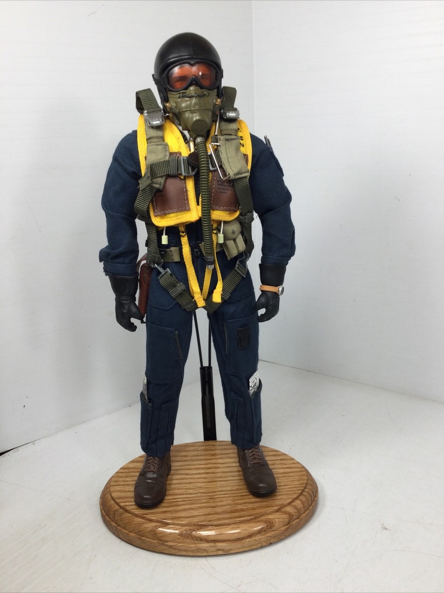 1/6 BBI USAF F-86 SABRE JET FIGHTER PILOT KOREAN WAR +OAK BASE DID