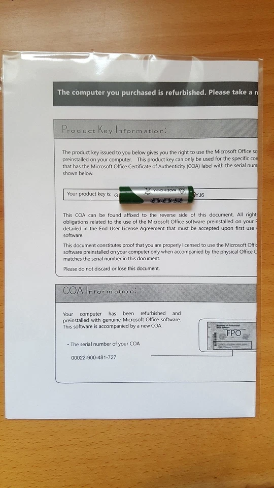 MS Office 2010 Home & Business 32/64 Bit Deutsch/ML Vollversion MAR PKC - Bild 2 von 2