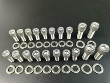 For Ford 351c 351m 400m Oil Pan Bolts Stainless Steel Kit Cleveland Cobra Jet For Ford 351c 351m 400m Oil Pan Bolts Stainless Steel Kit Cleveland Cobra Jet