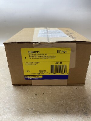 Square D EIK031 Electrical Interlock Kit Ser F01 1 NO and 1 NC Contact