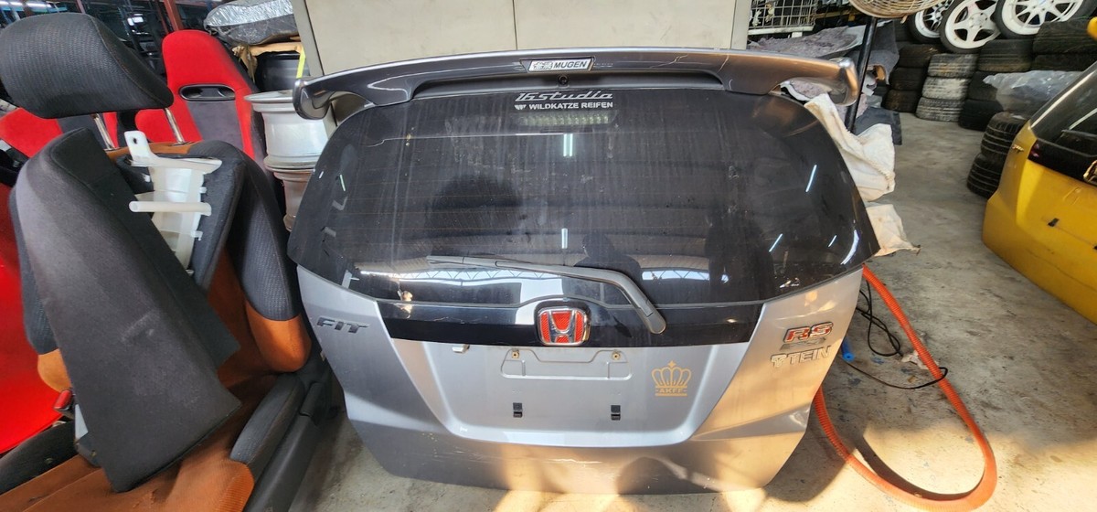 FIT RS GE8 後期 MUGEN Rear Under Spoiler JDM MUGEN HONDA JAZZ FIT RS/GE8 GP4 Rear wing rear spoiler rare