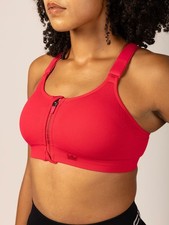 SHEFIT 2Luxe Low Support Sports Bra Viva Magenta Comfortable Fit