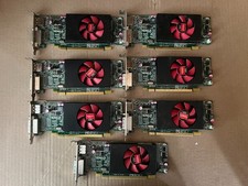 LOT OF 7 AMD RADEON 1GB DVI DISPLAYPORT DMHJ0 0DMHJ0 LOW PROFILE VIDEO CARD
