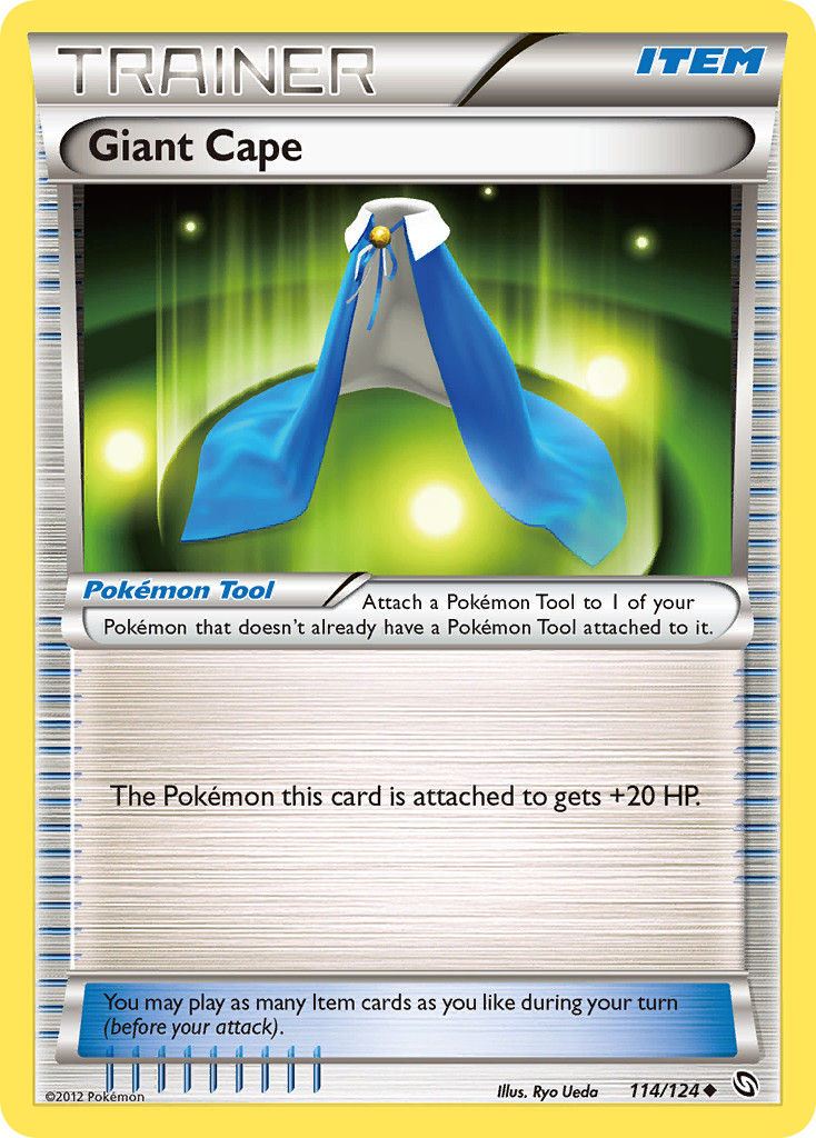 Giant Cape 114/124 UC Dragons Exalted Pokemon NM/M