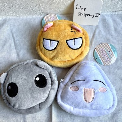 Fruits Basket Plush Pouch Mini Bag Complete Set Soma Yuki Kyo Shigure Hatsuharu