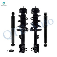 Set Front Quick Complete Strut-Rear Shock For 2012-2016 Fiat 500 L4 Pop FWD