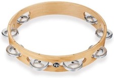 PRO 10 SINGLE ROW TAMBOURINE-ALUMINUM