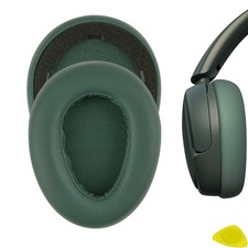 Geekria Protein Leather Ear Pads for JLab JBuds Lux ANC Headphones Sage