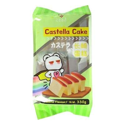 Tokimeki Castella Cake Matcha Geschmack Nagasaki Kuchen 330g