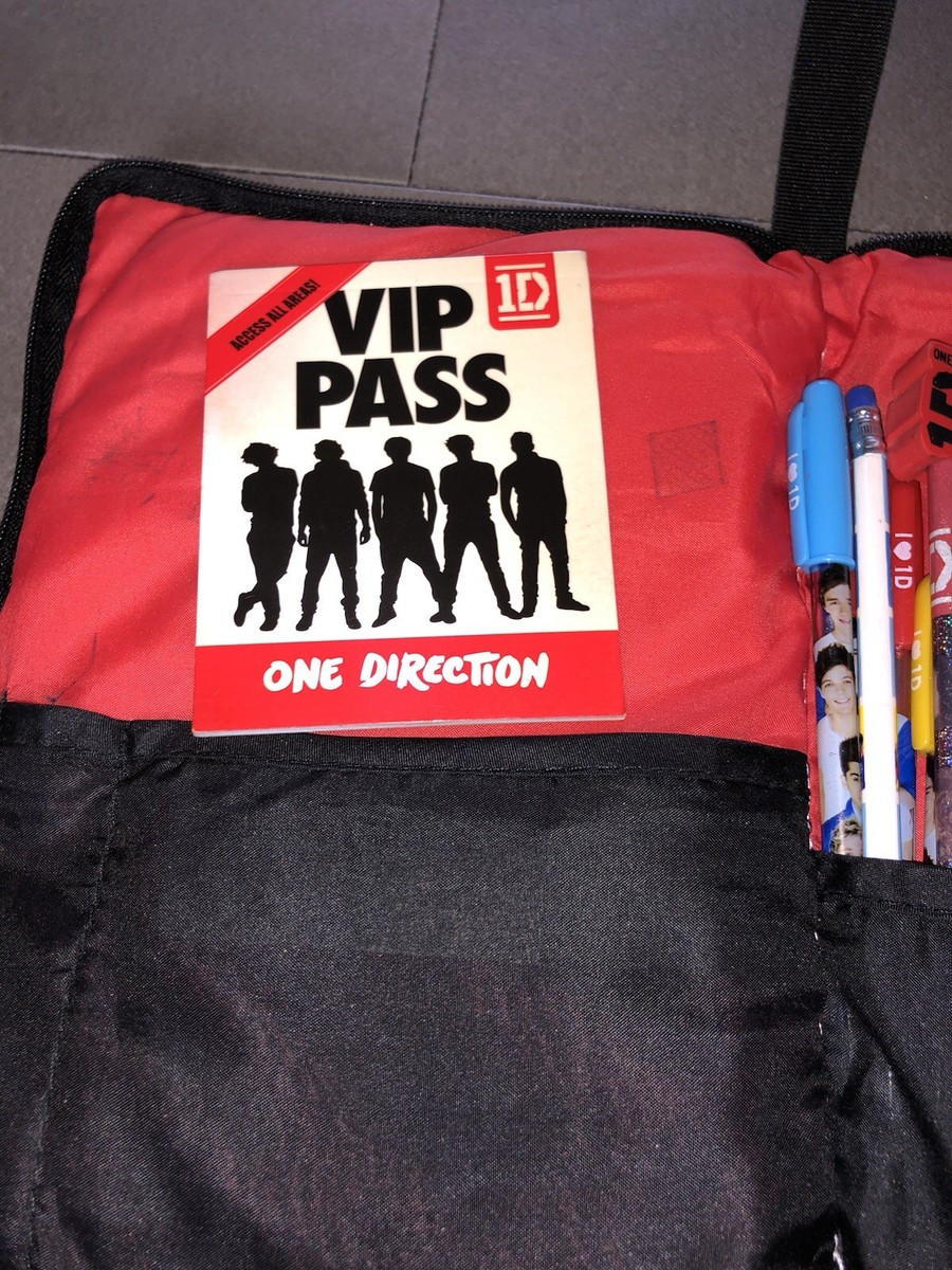 One Direction Zip Up Cushion Pillow Storage Case Lunchbox Tin