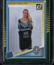 2025 Donruss WNBA #88 Hailey Van Lith Green Shimmer Pal's Sports Cards