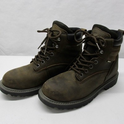 WOLVERINE ''Floorhand'' W10643 Men's Work Boots Dark Brown Waterproof US 8.5 DD35