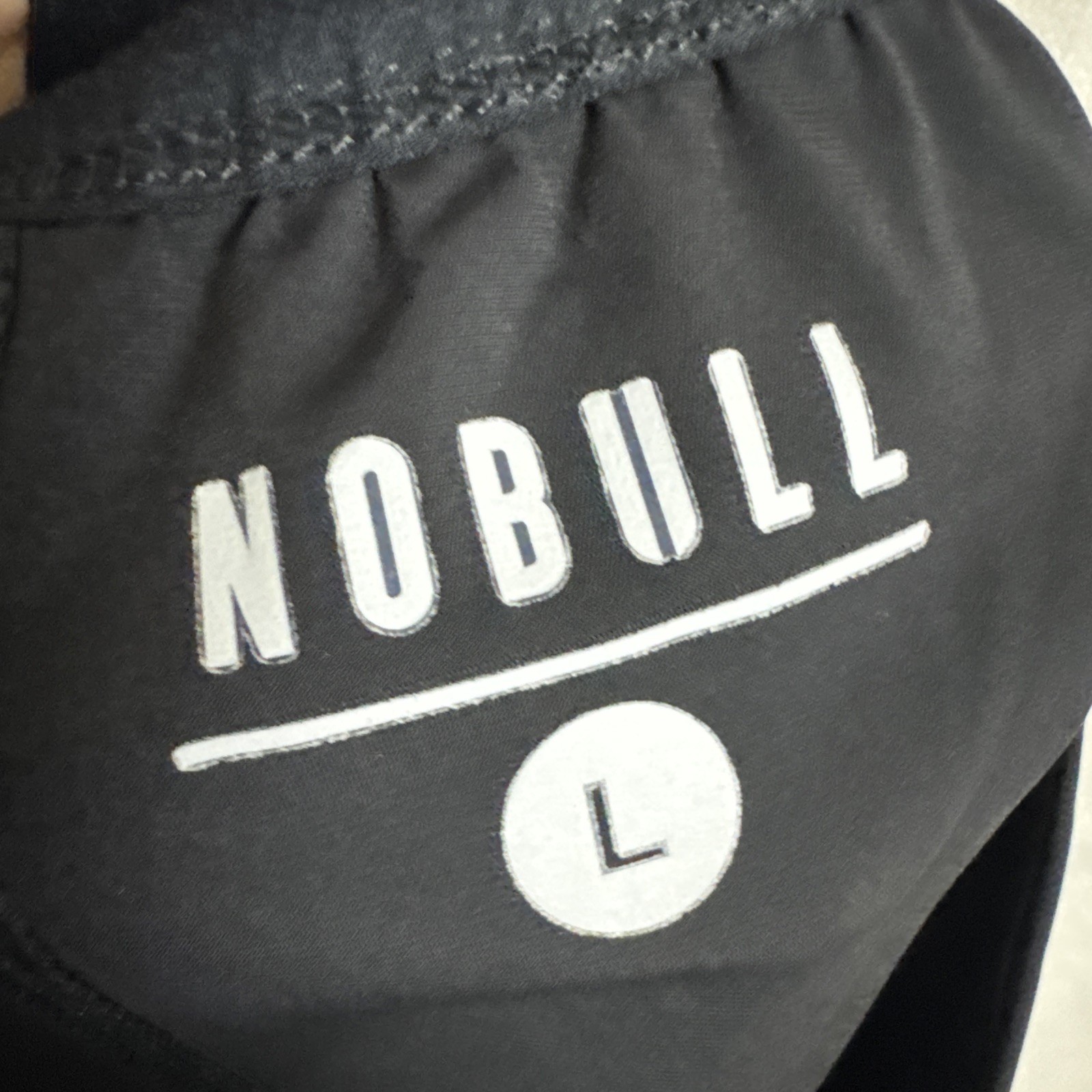 Nobull Men's Large Solid Black Linerless Drawstri… - image 6