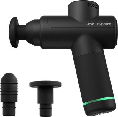Hypervolt Go 2 - Black - Featuring Quiet Glide Technology - Handheld Percussion